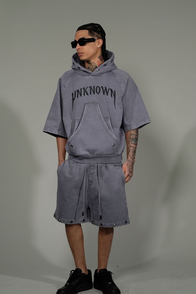 UNKNOWN / SLATE WASHED UNKNOWN SHORTS