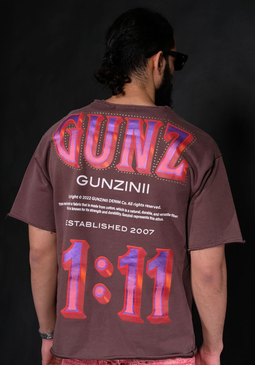 GUNZINII / BROWN 11:11 TEE