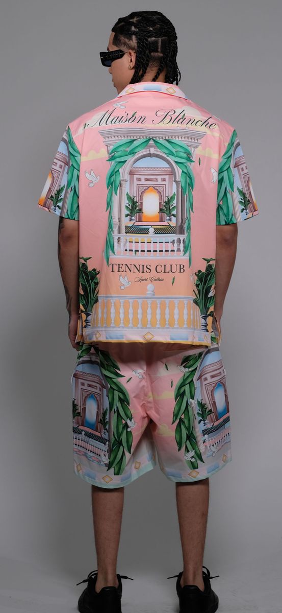 CIVILIZED / PINK TENNIS CLUB SHORT SET