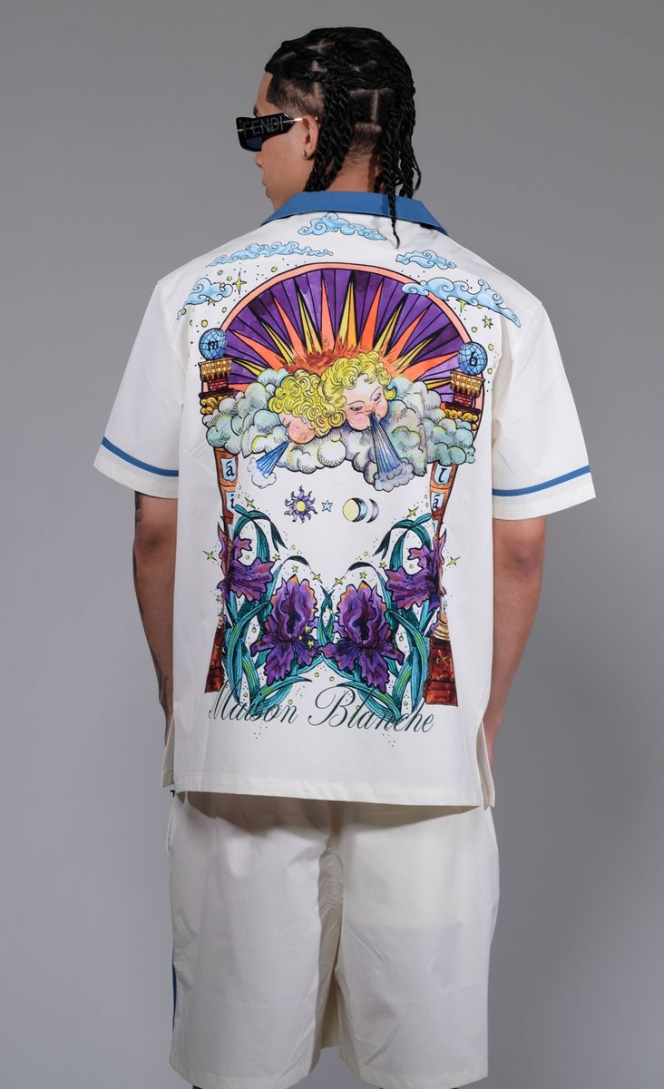 CIVILIZED / CREAM MASION BLANCHE SHORT SET