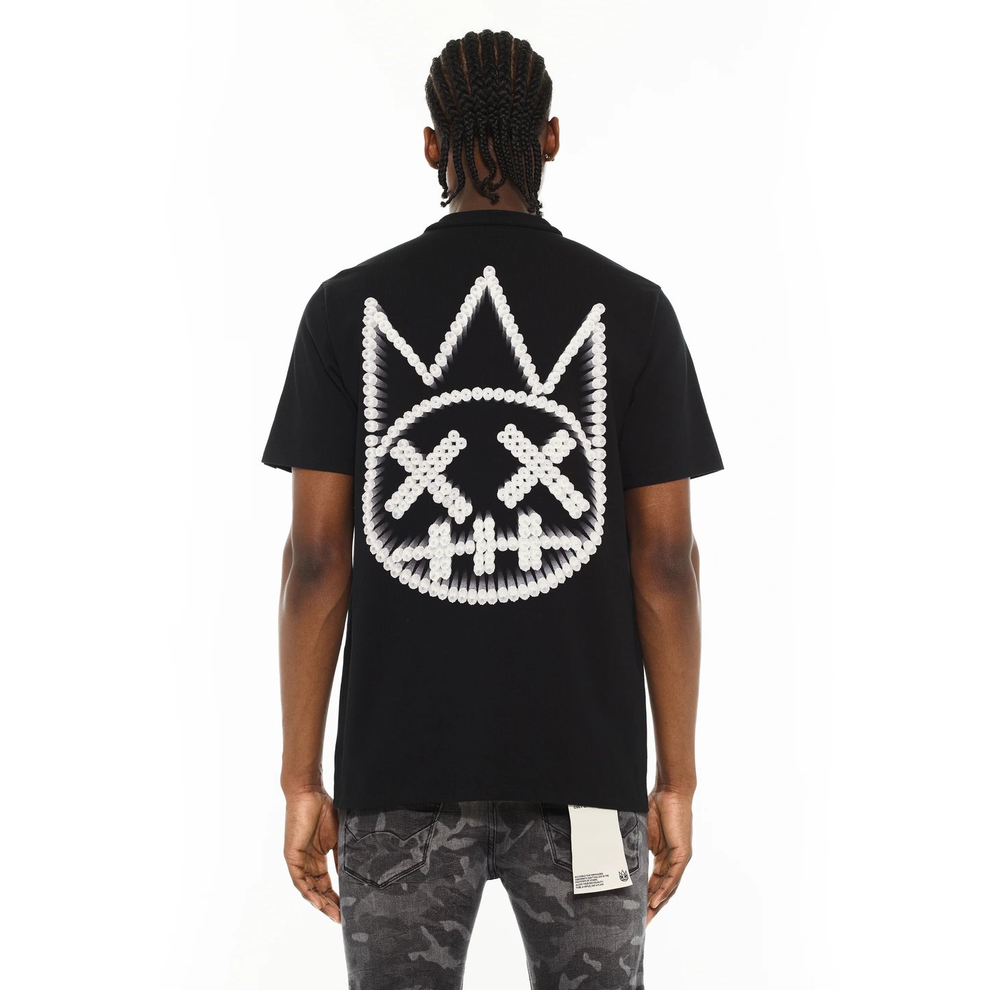 HEAVY WEIGHT CREW NECK "TRIPPY" TEE