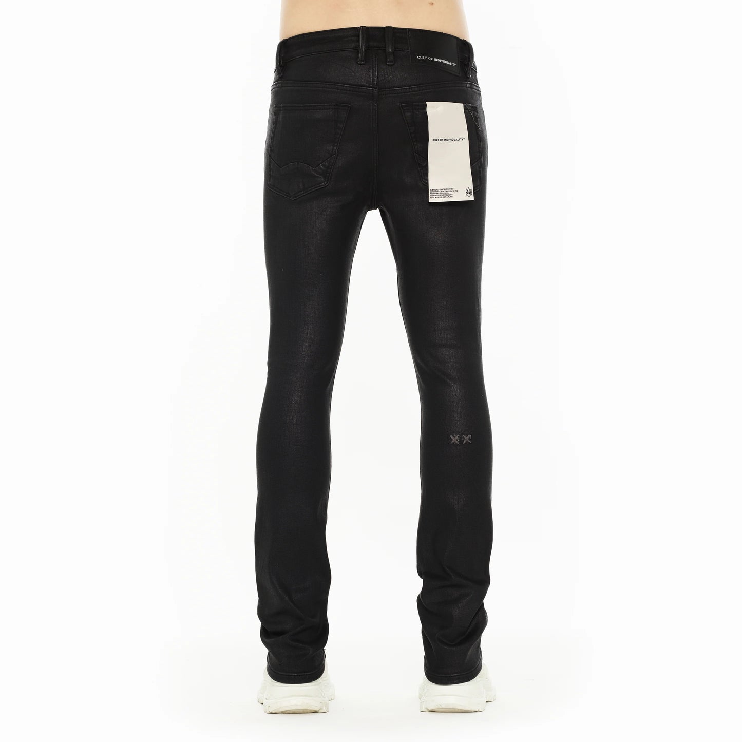 BLACK LENNY BOOT FIT JEANS