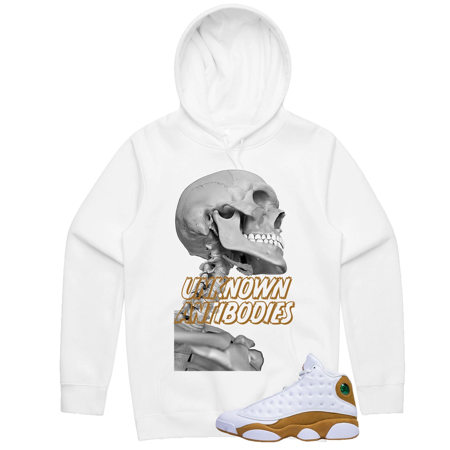Unknown Skeleton Hoodie (Wte/Wheat)