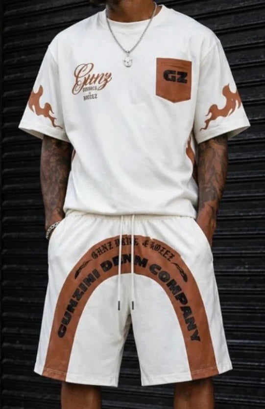 GUNZINII SET (off white brown)