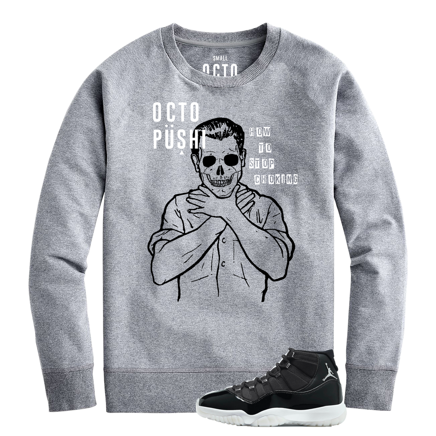 Stop Choking Crew (Grey) /D11