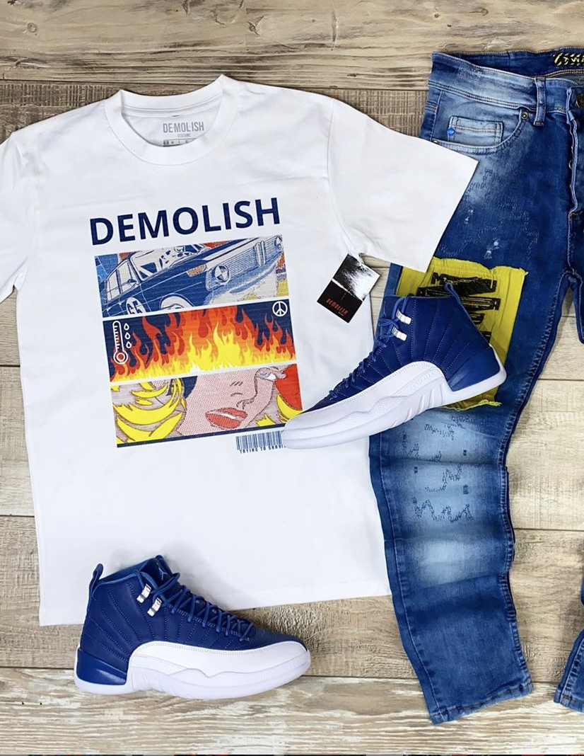 Demolish Pop Art Tee (White) /D9