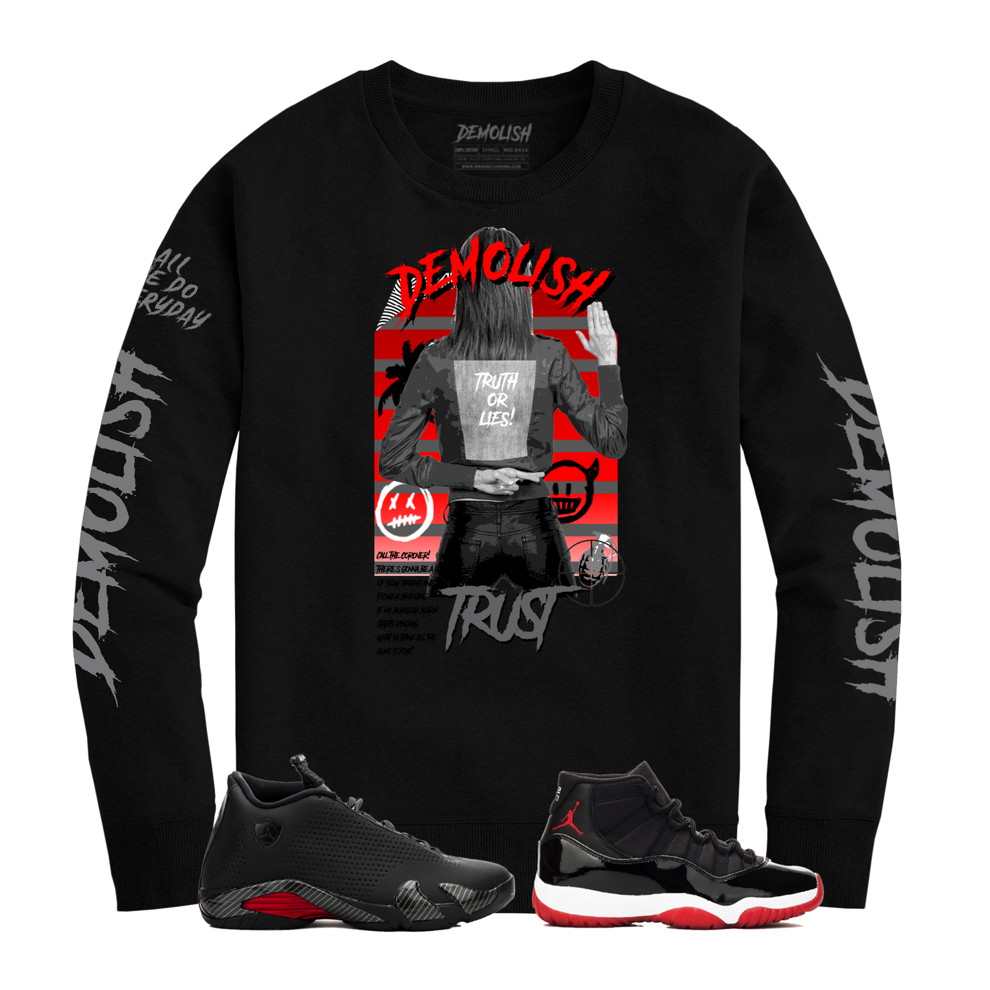 Truth & Lies Crew (Black) /D15