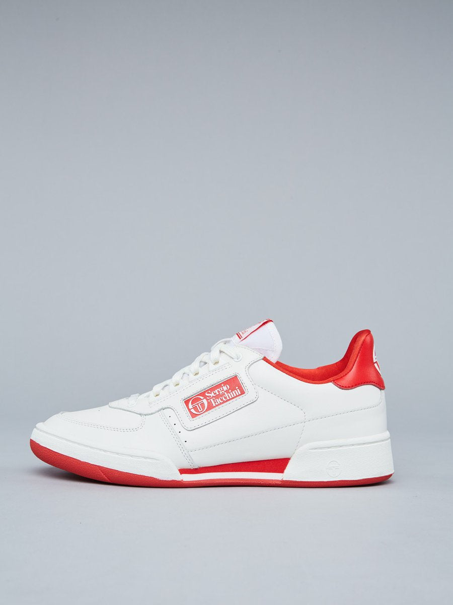 New Young Line Sneaker "White/Red"