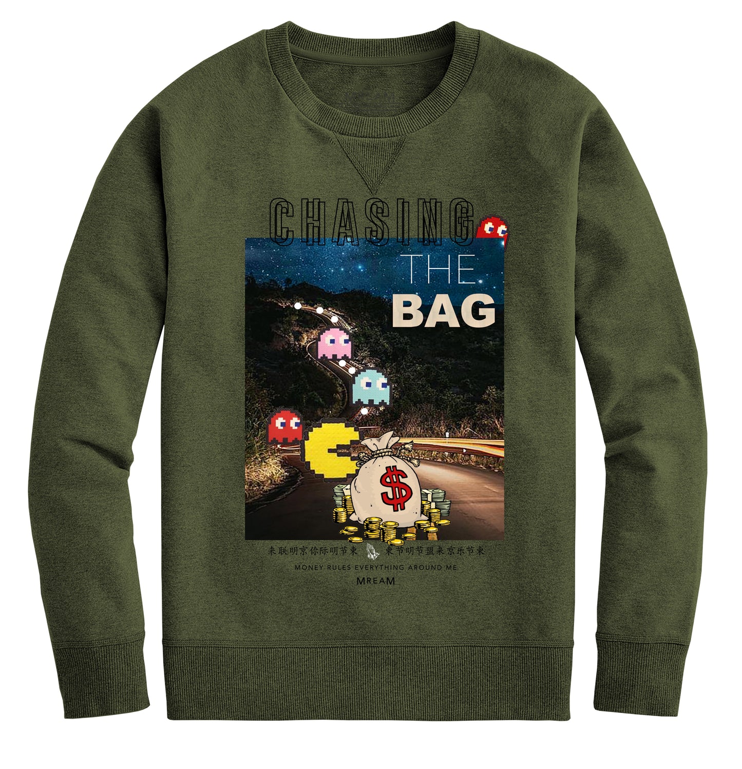 Chasing The Bag Crew (Olive)