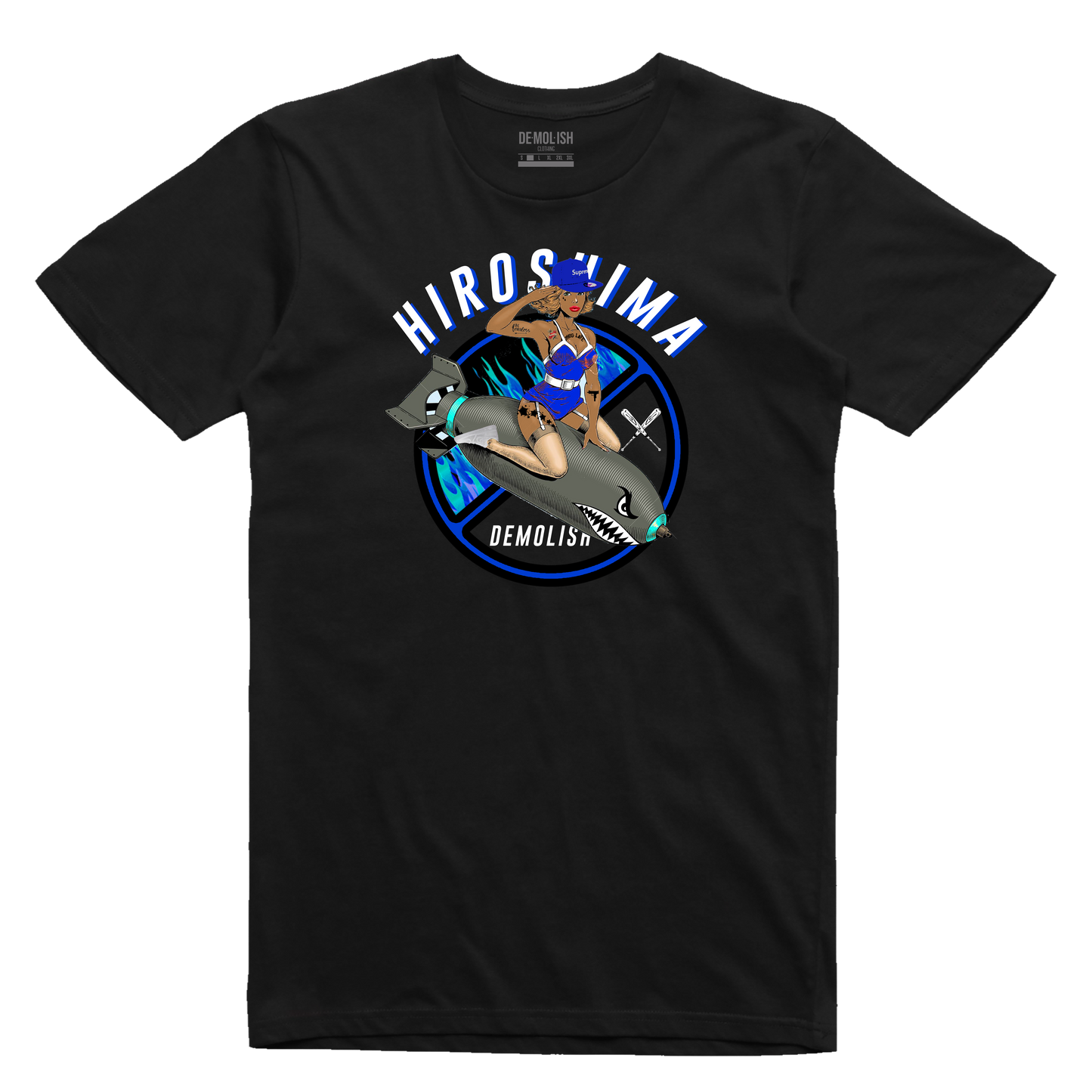 Hiroshima Ride Tee (Black) /D3