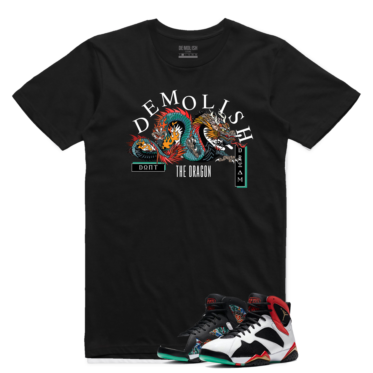 Don't Dream Dragon Tee (Black) /D3