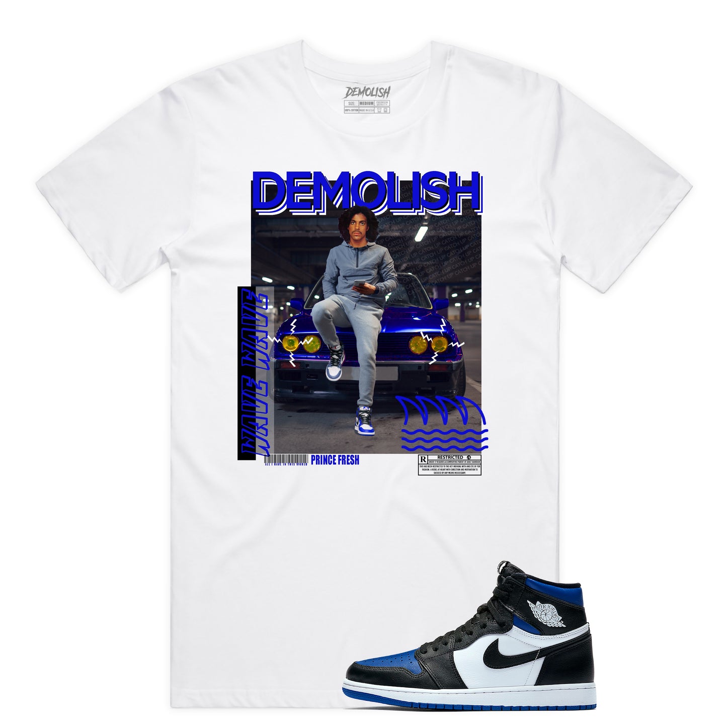 Prince Fresh Wave Tee (White)