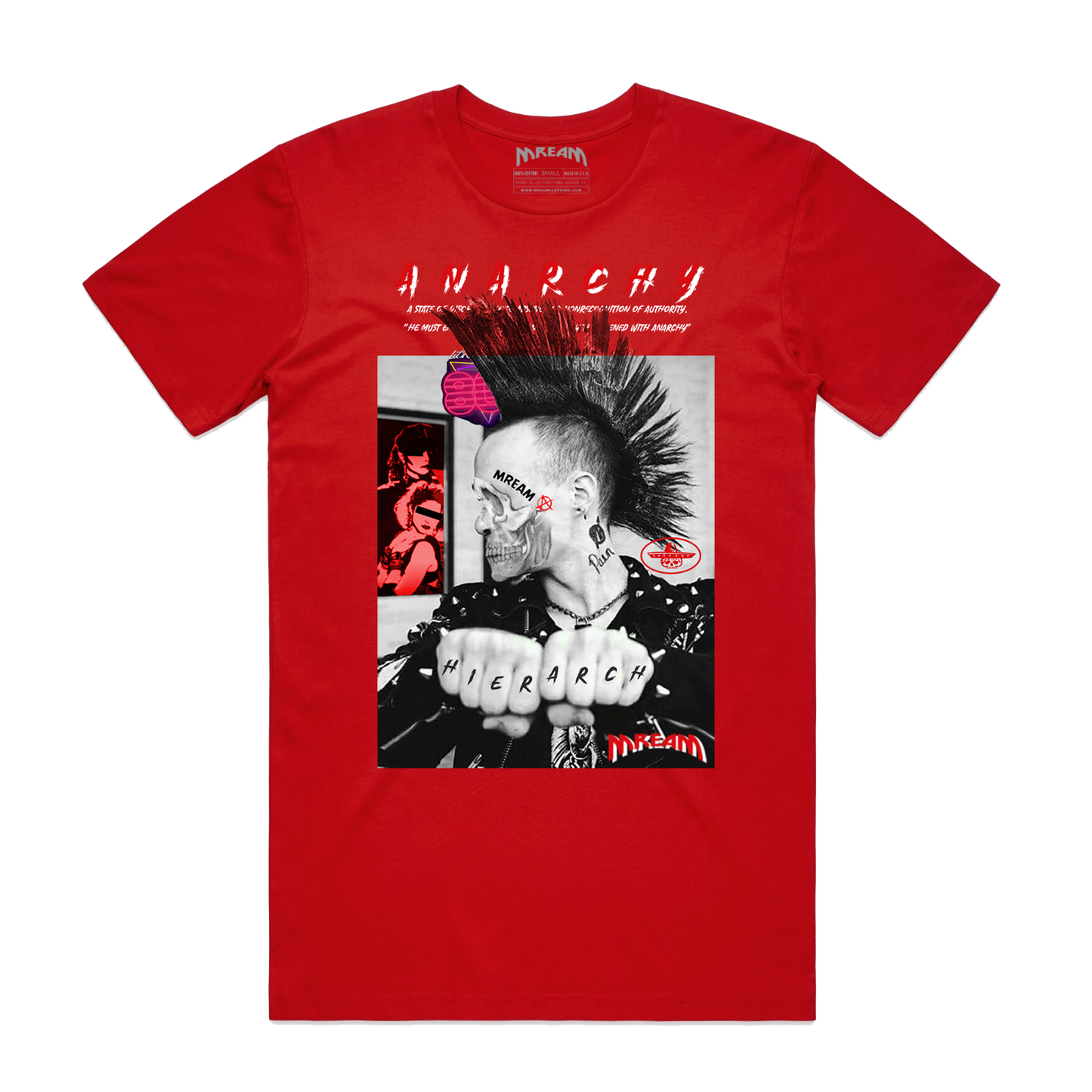 Anarchy Tee (Red) /D11