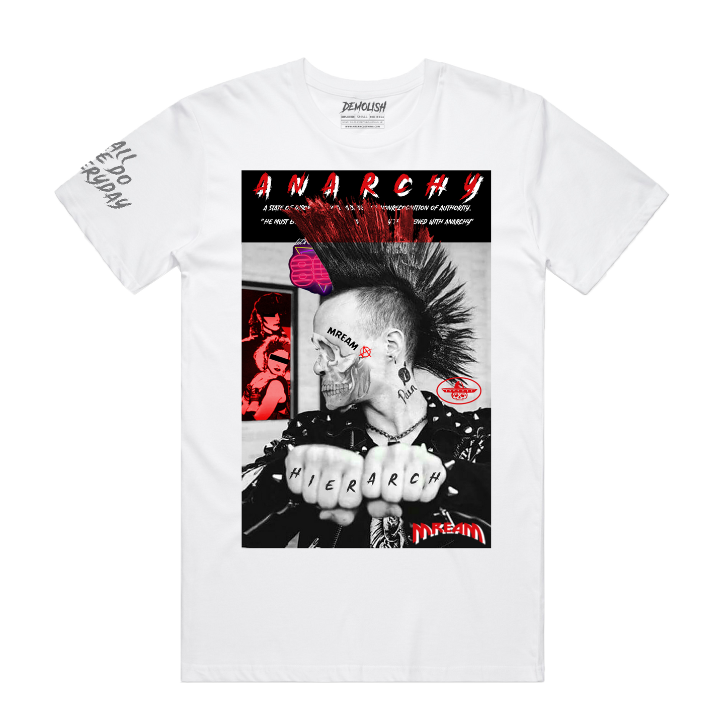 Anarchy Tee (White)