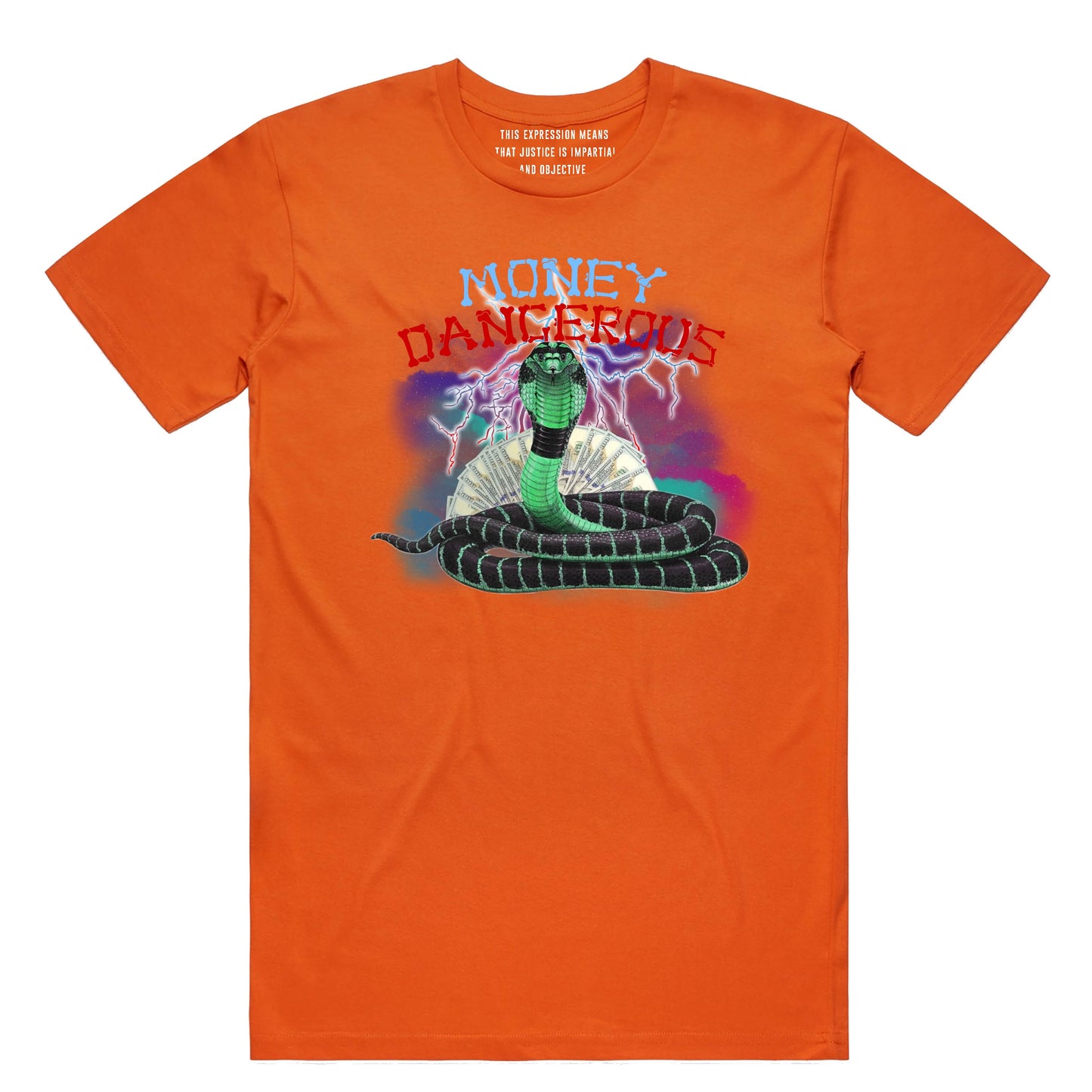 Money Dangerous Cobra Tee (Orange) /D10
