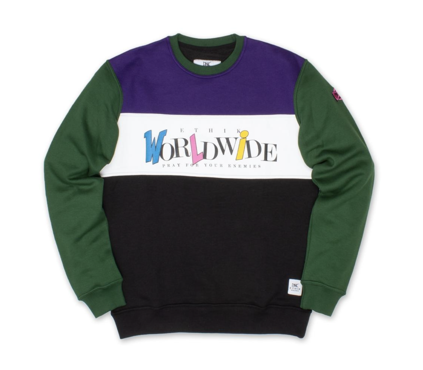 K'NEX Crewneck (Prpl/Blk)