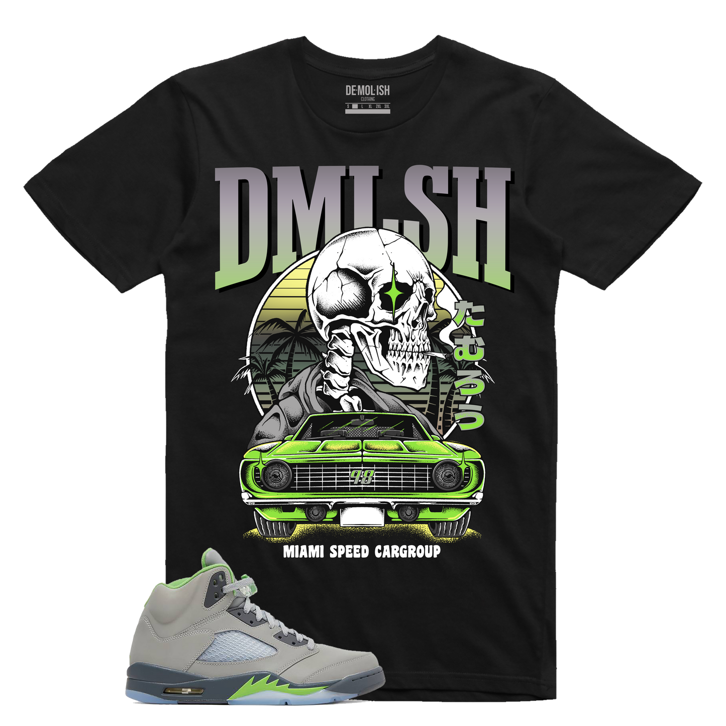 DMLSH Rolling Down Sunset (Blk/Grn) /D10