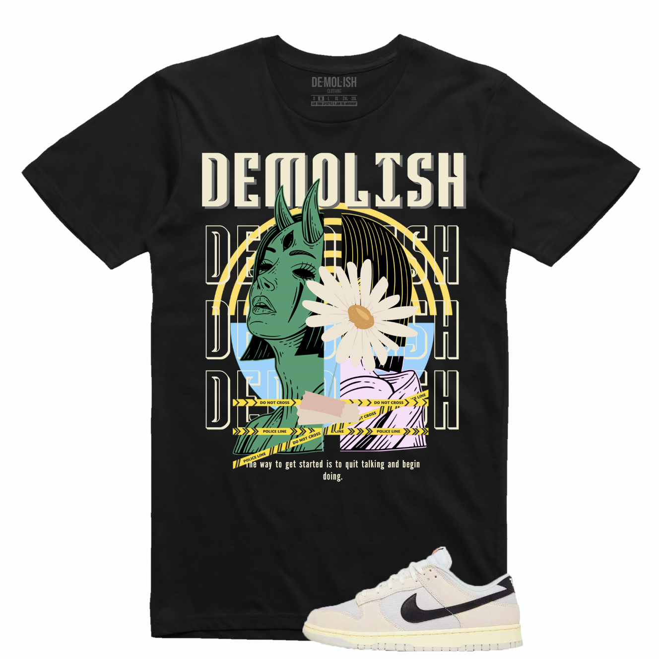 Perspective Views Tee (Blk/Multi) D17