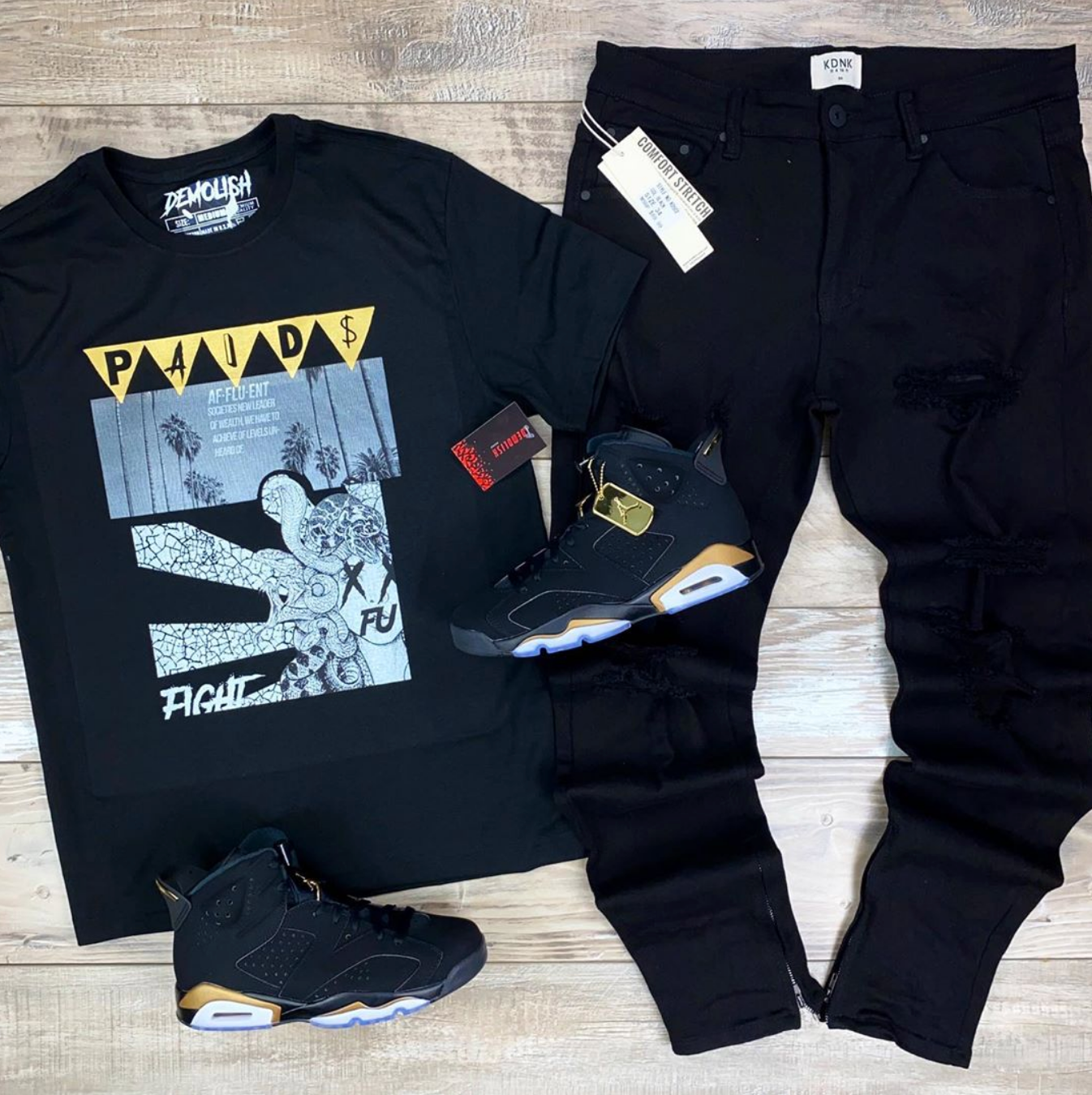 Paid Medusa Tee (Black) /D5