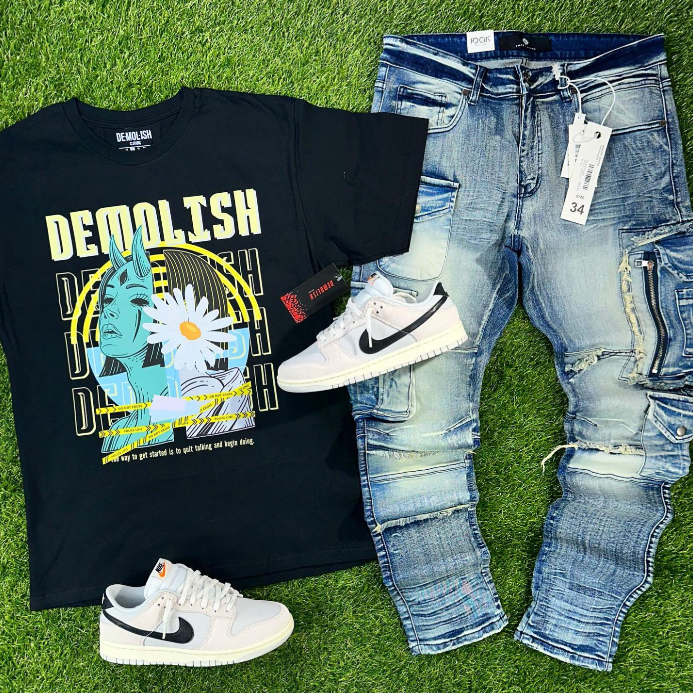 Perspective Views Tee (Blk/Multi) D17