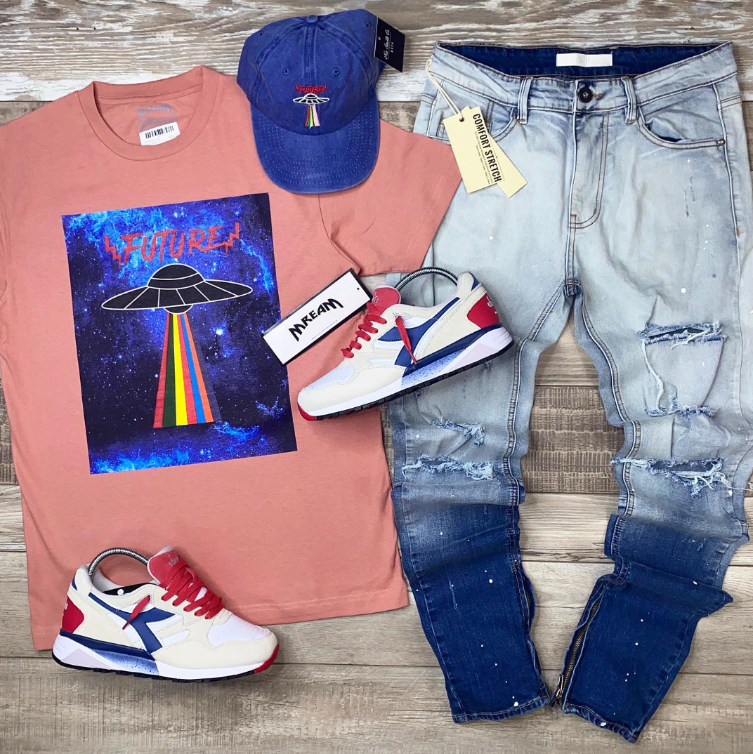 UFO Future Tee (Dusty Rose) /D3