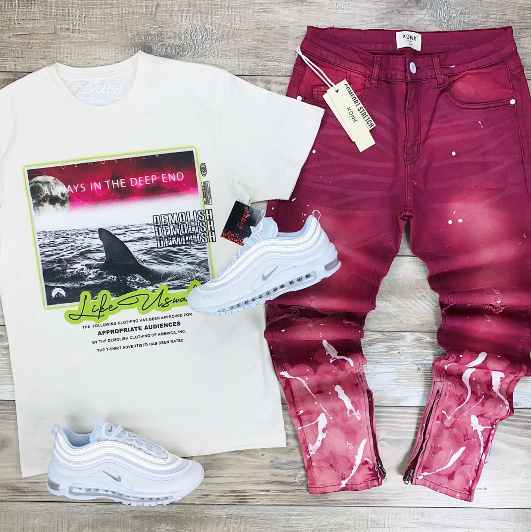 Always In The Deep End Tee (Vintage) /D3
