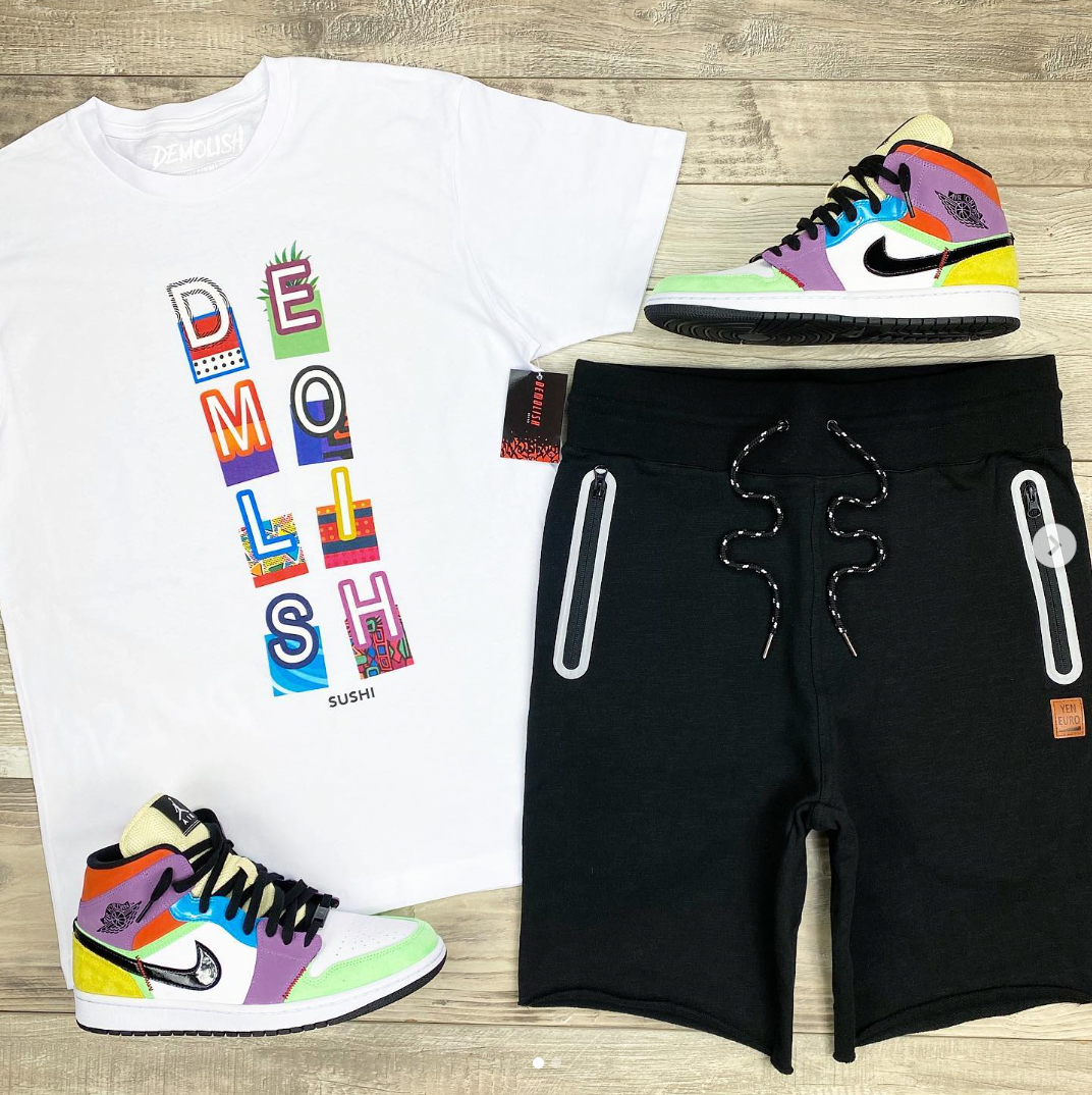 Demolish Flash Box Tee (White)