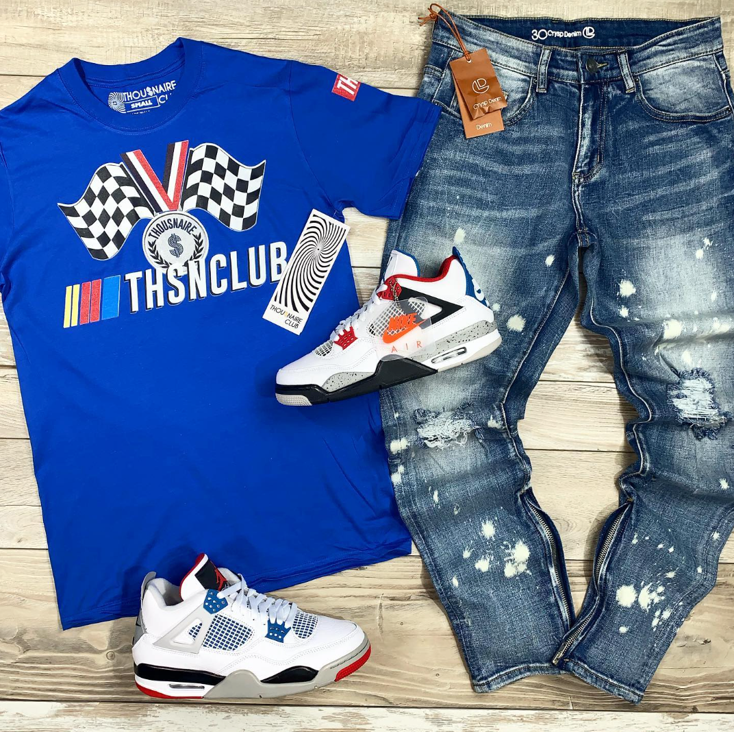 Race Medal Tee (Royal) /D11