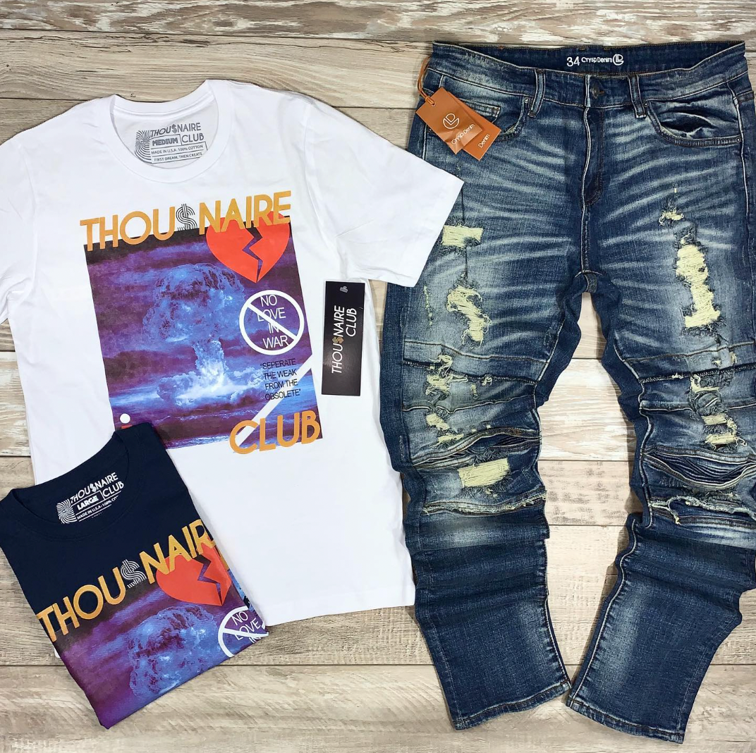Nuclear Tee (Navy/Gold/Red)/ D8
