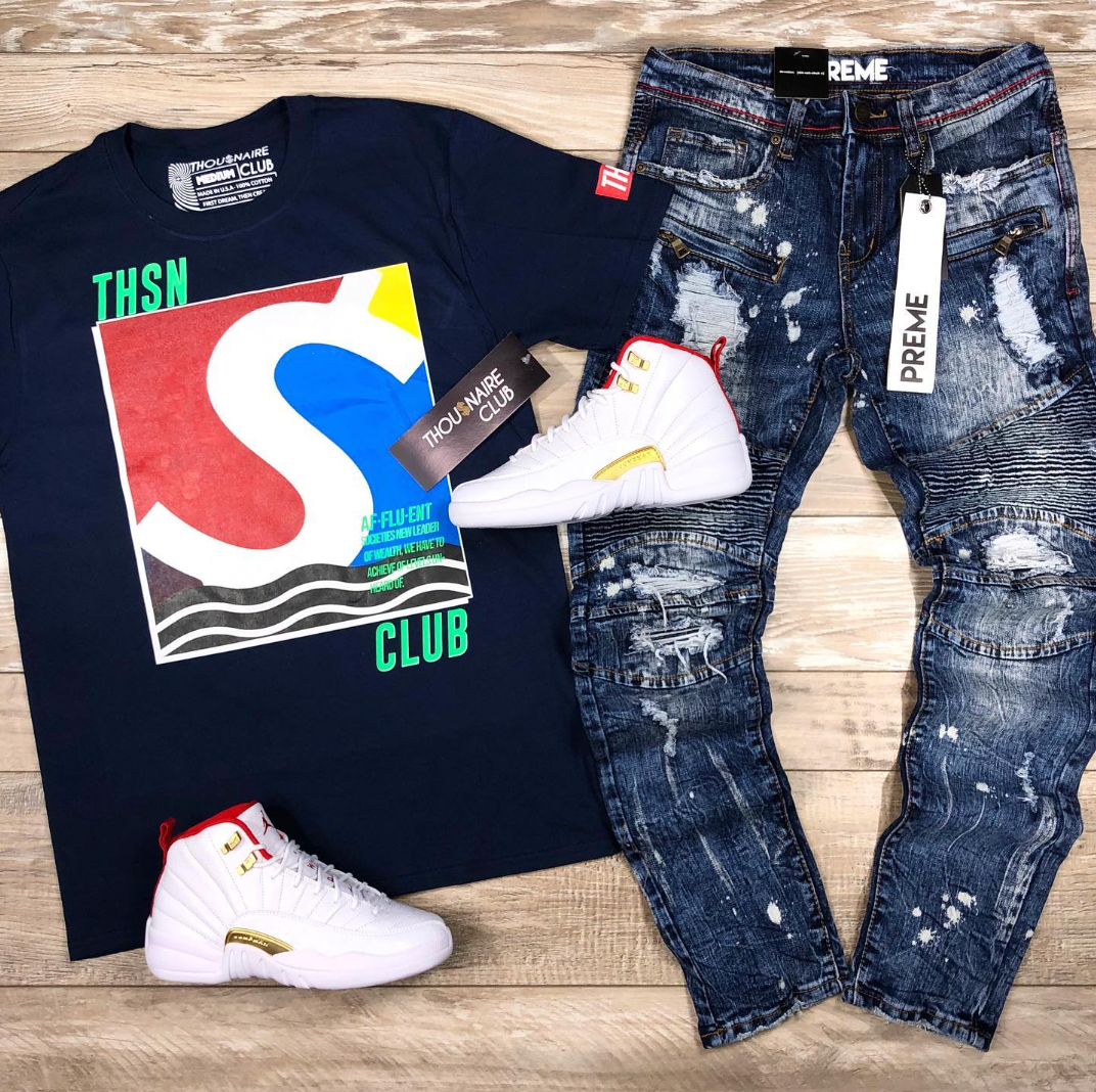 Money Wave Tee (Black) /D4
