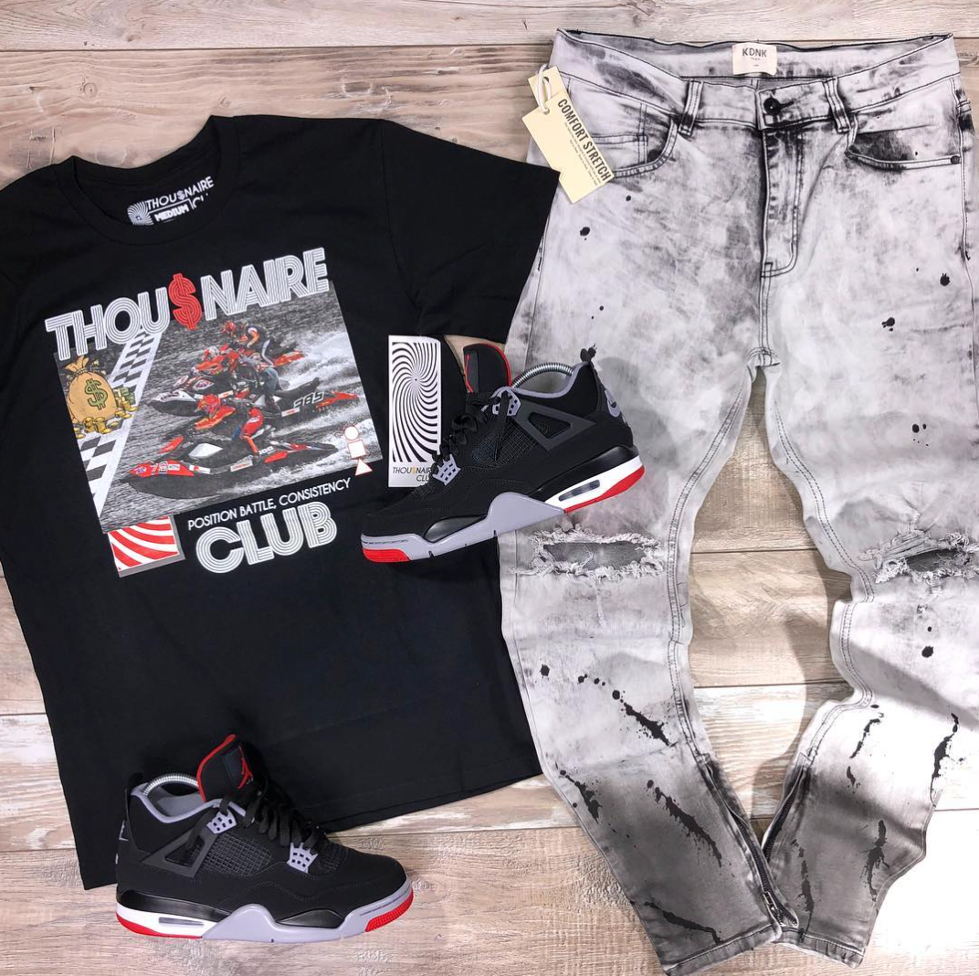 Jet Ski Race Tee (Black) /D13