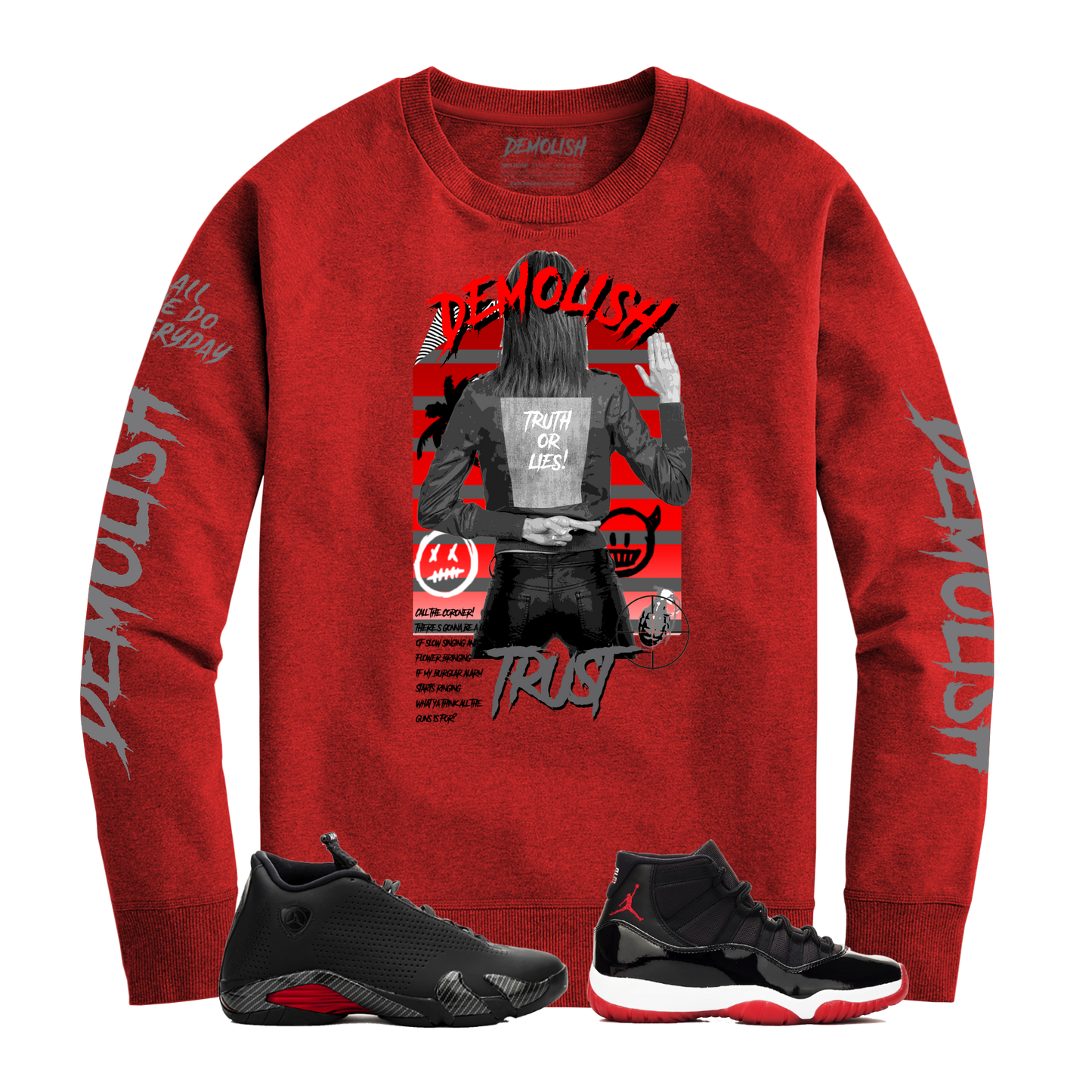 Truth & Lies Crew (Red) /D15