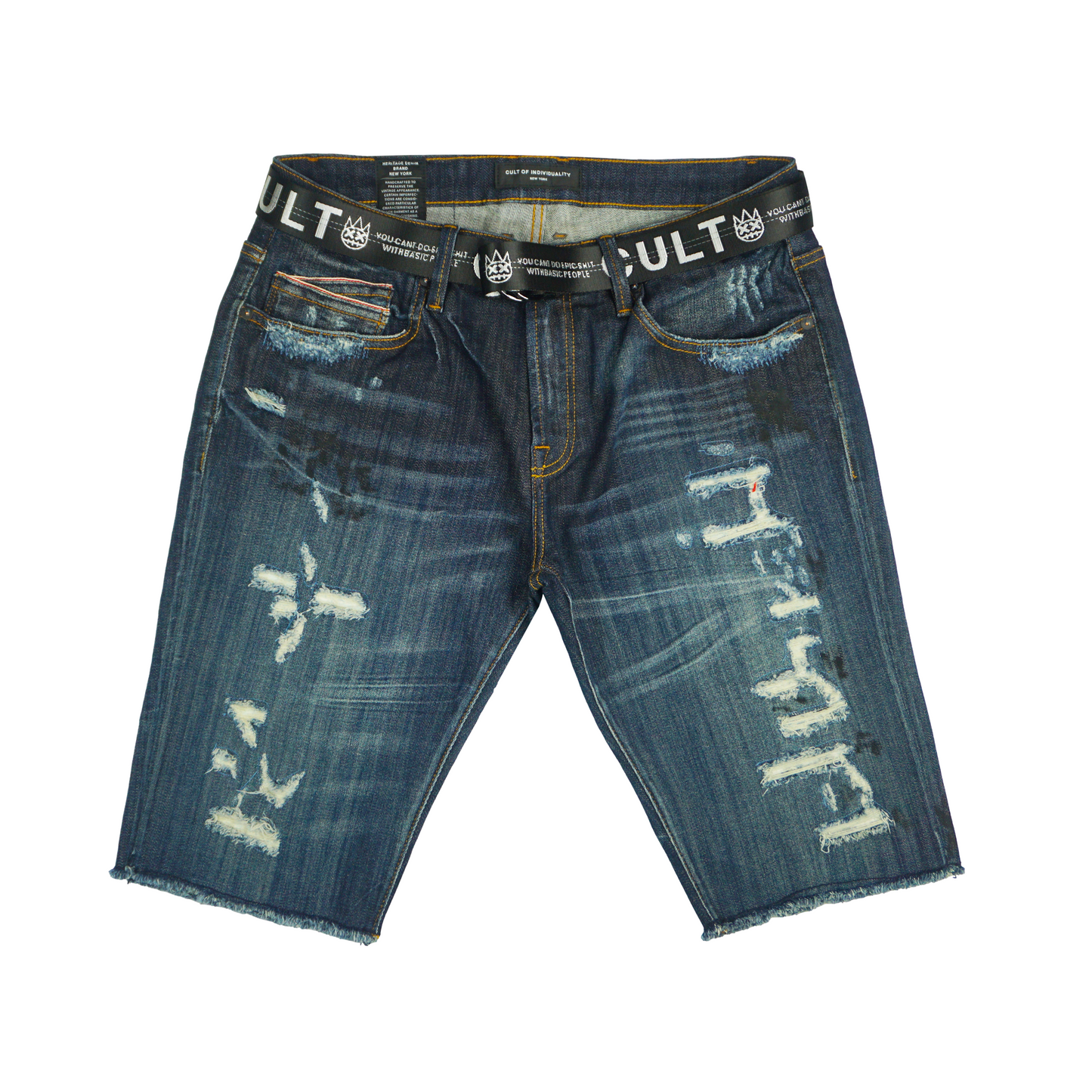 Belted Ridged Short (Travick) /C2