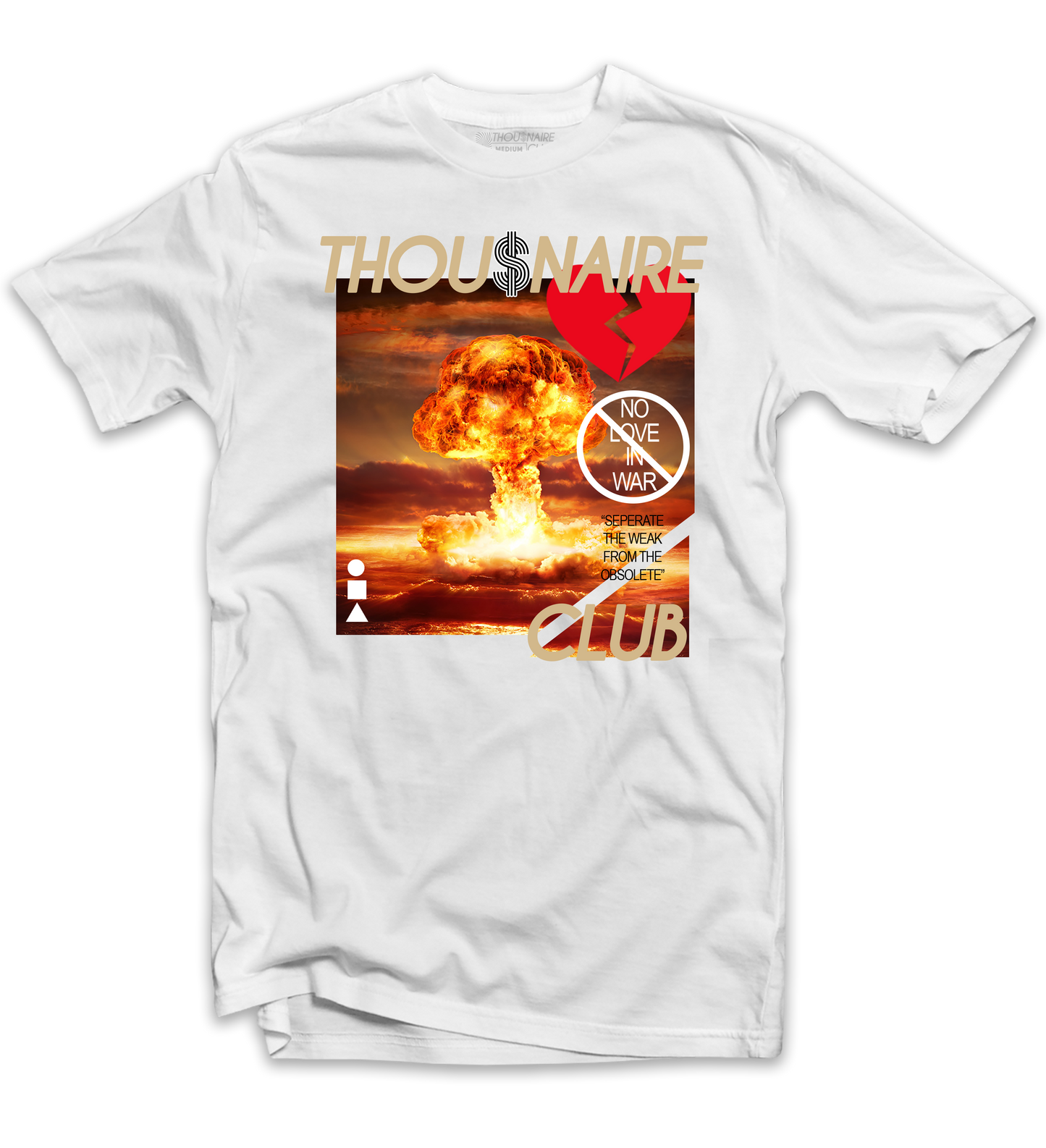 Nuclear Tee (White) / D8