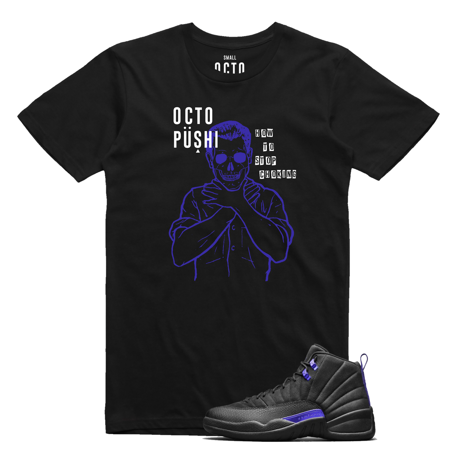 Stop Choking Tee (Blk/Concord) /D1