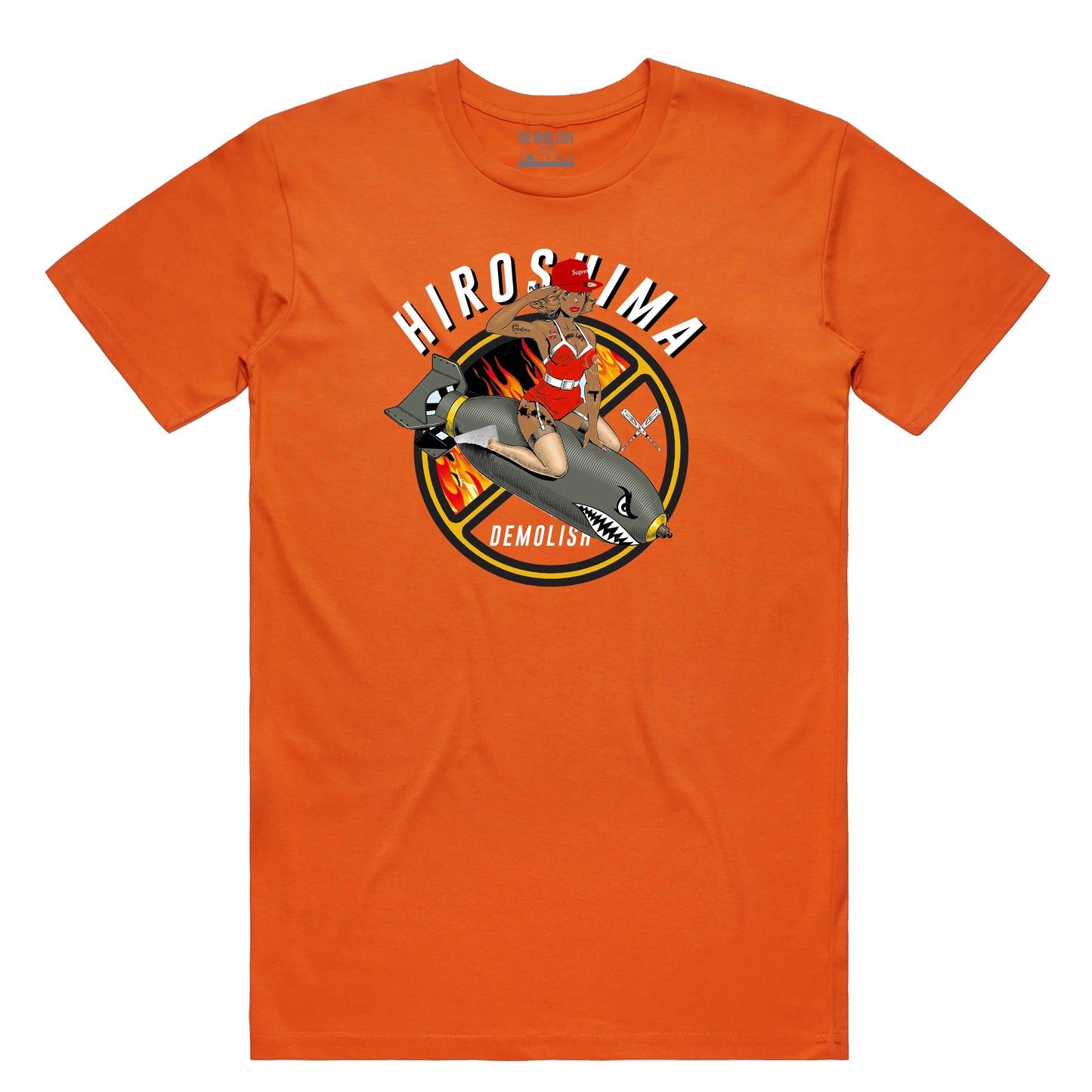 Hiroshima Ride Tee (Orange) /D2