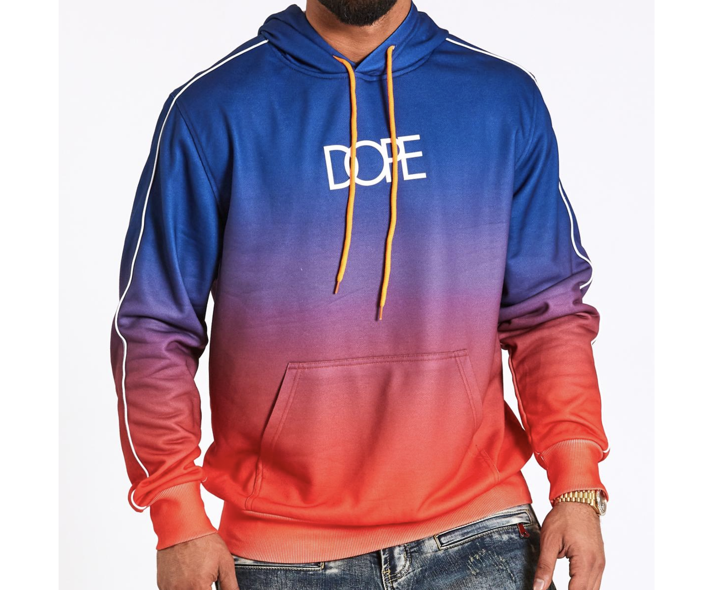Retro Gradient Hoodie (Navy) /SU15