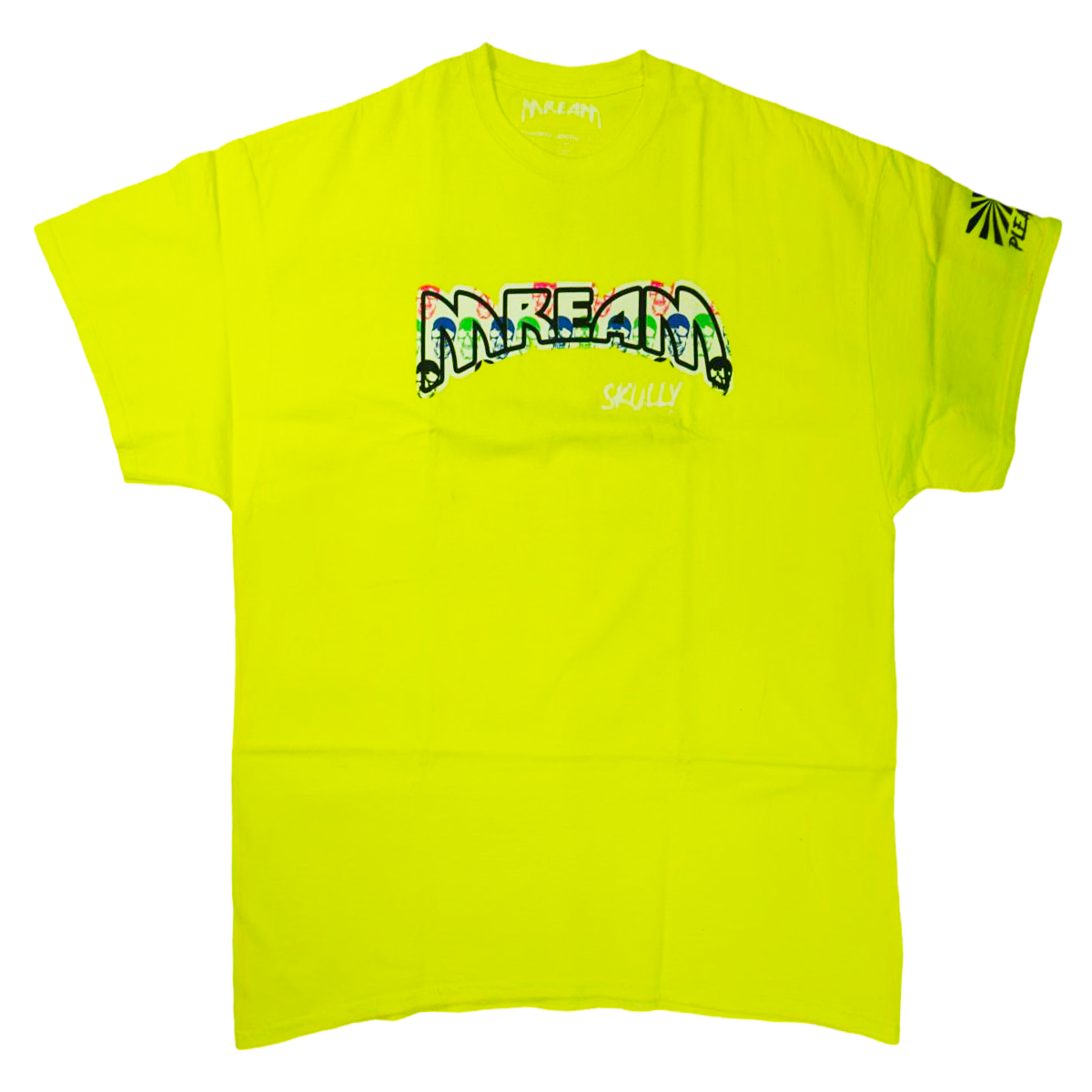 Mream Skully Pattern Tee (Yellow) /D6