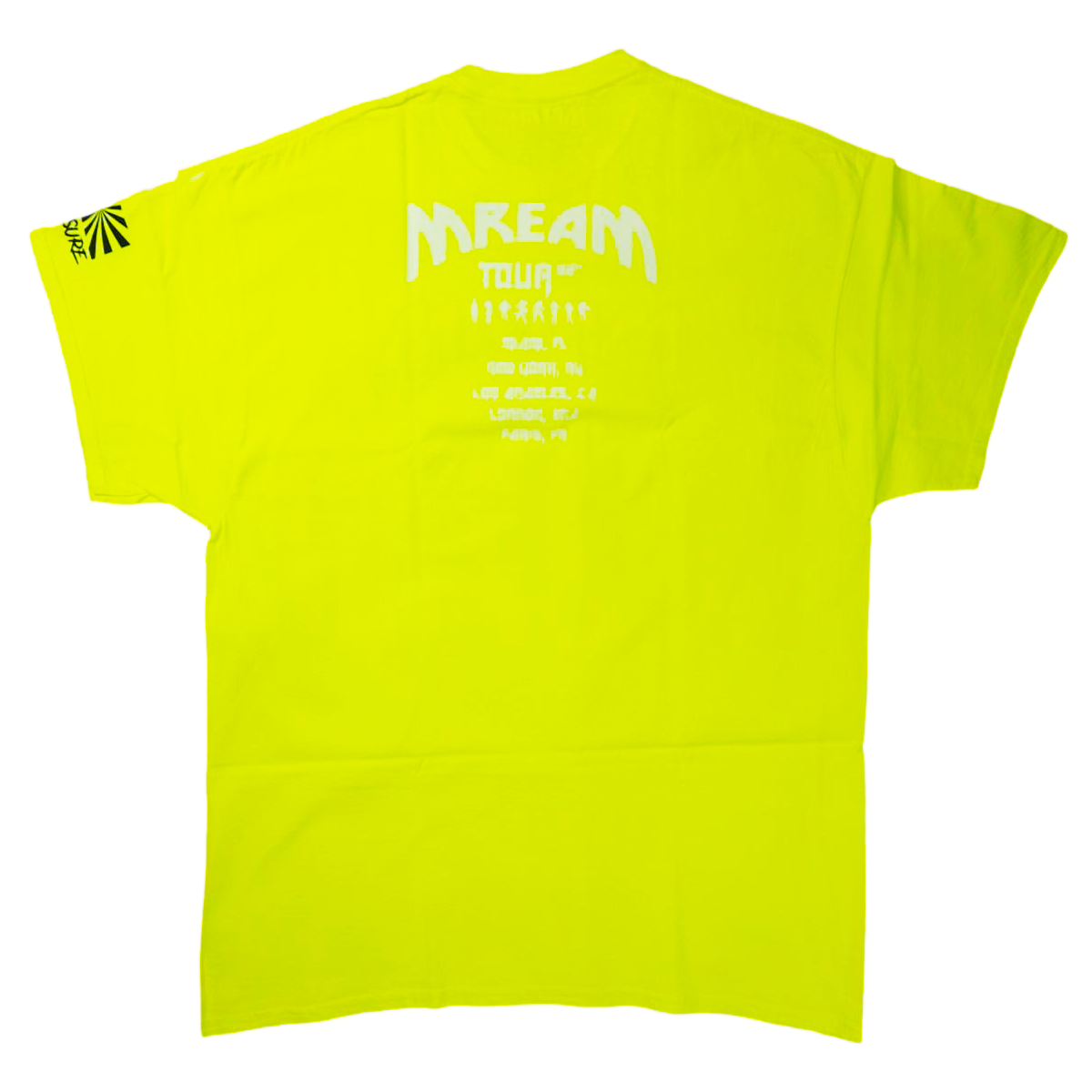 Mream Skully Pattern Tee (Yellow) /D6