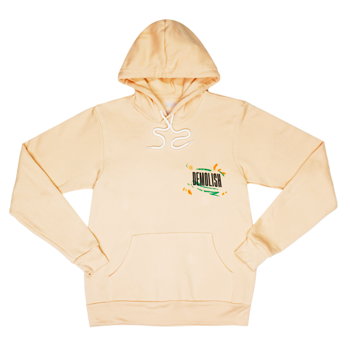 Hang Over On Life Hoodie (Peach/Olive/Org) /SU 14/18