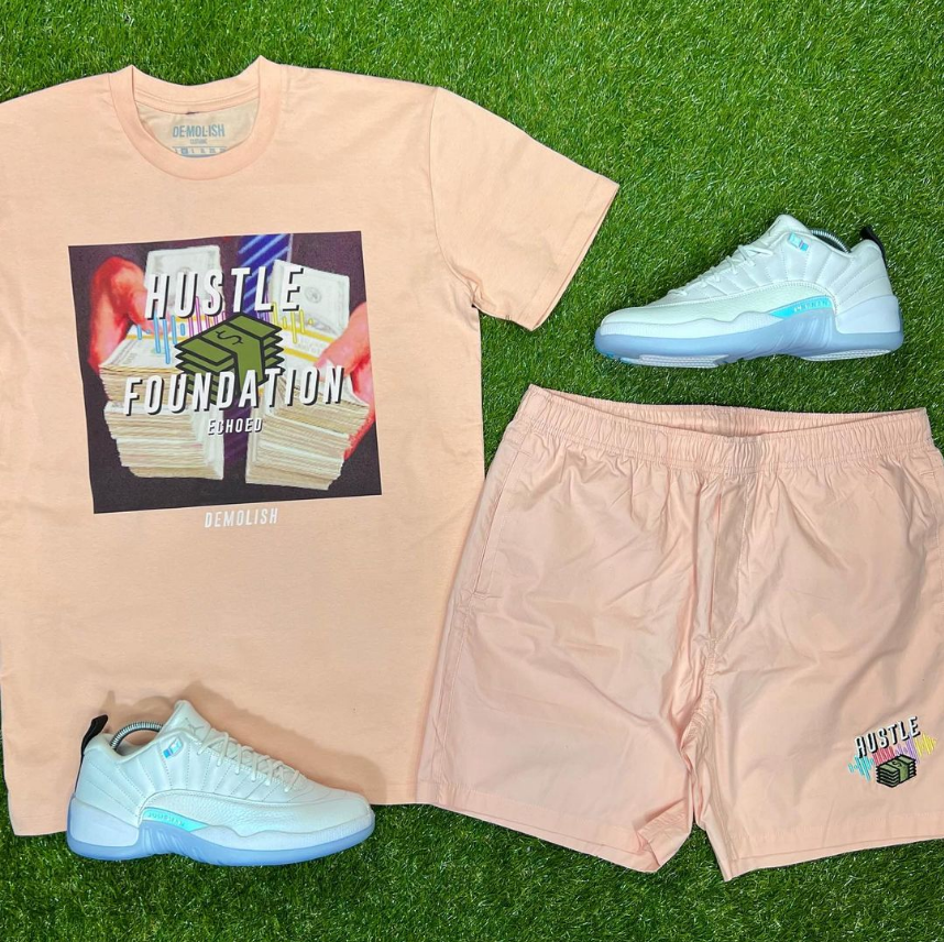 Hustle Foundation Shorts (Pink) /Su22
