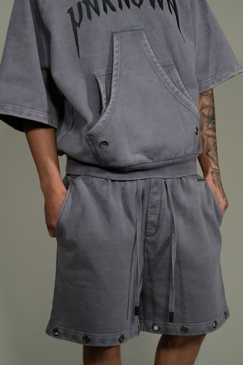 UNKNOWN / SLATE WASHED UNKNOWN SHORTS