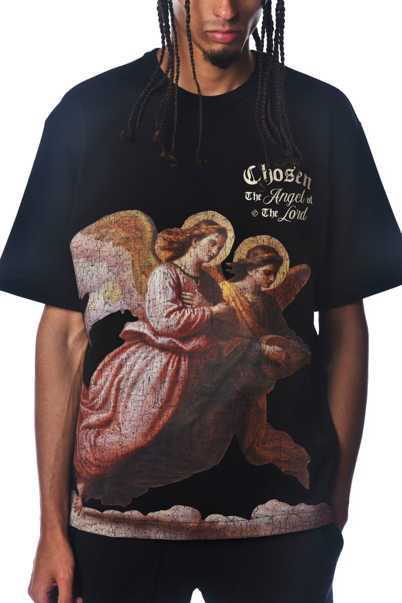 CHOOSEN  BLACK ANGEL OF LORD TEE