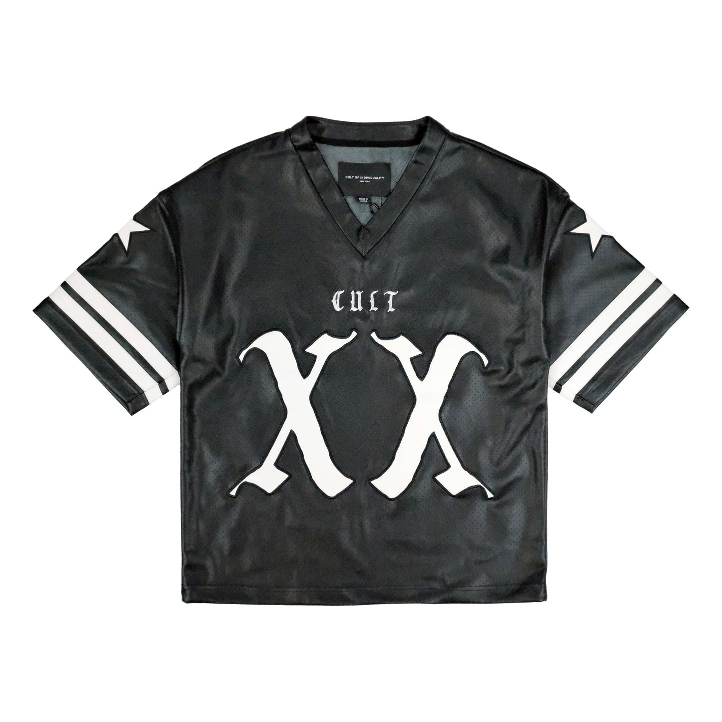 CULT LEATHER FOOTBALL JERSEY