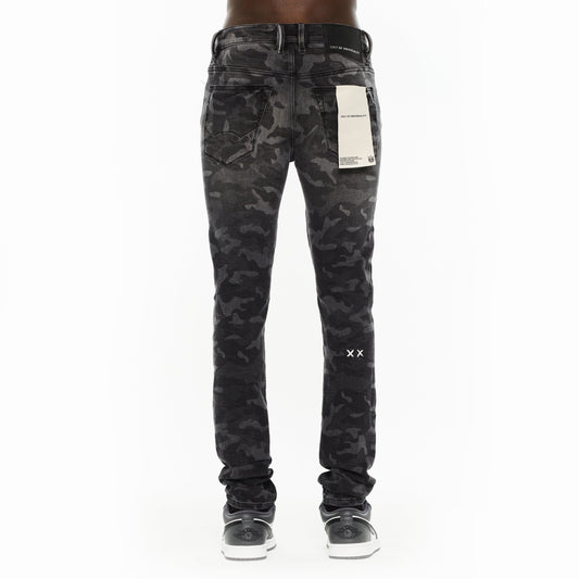 GREY CAMO PUNK SUPER SKINNY FIT