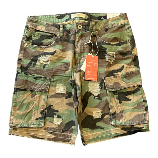 CARGO CAMO SHORTS
