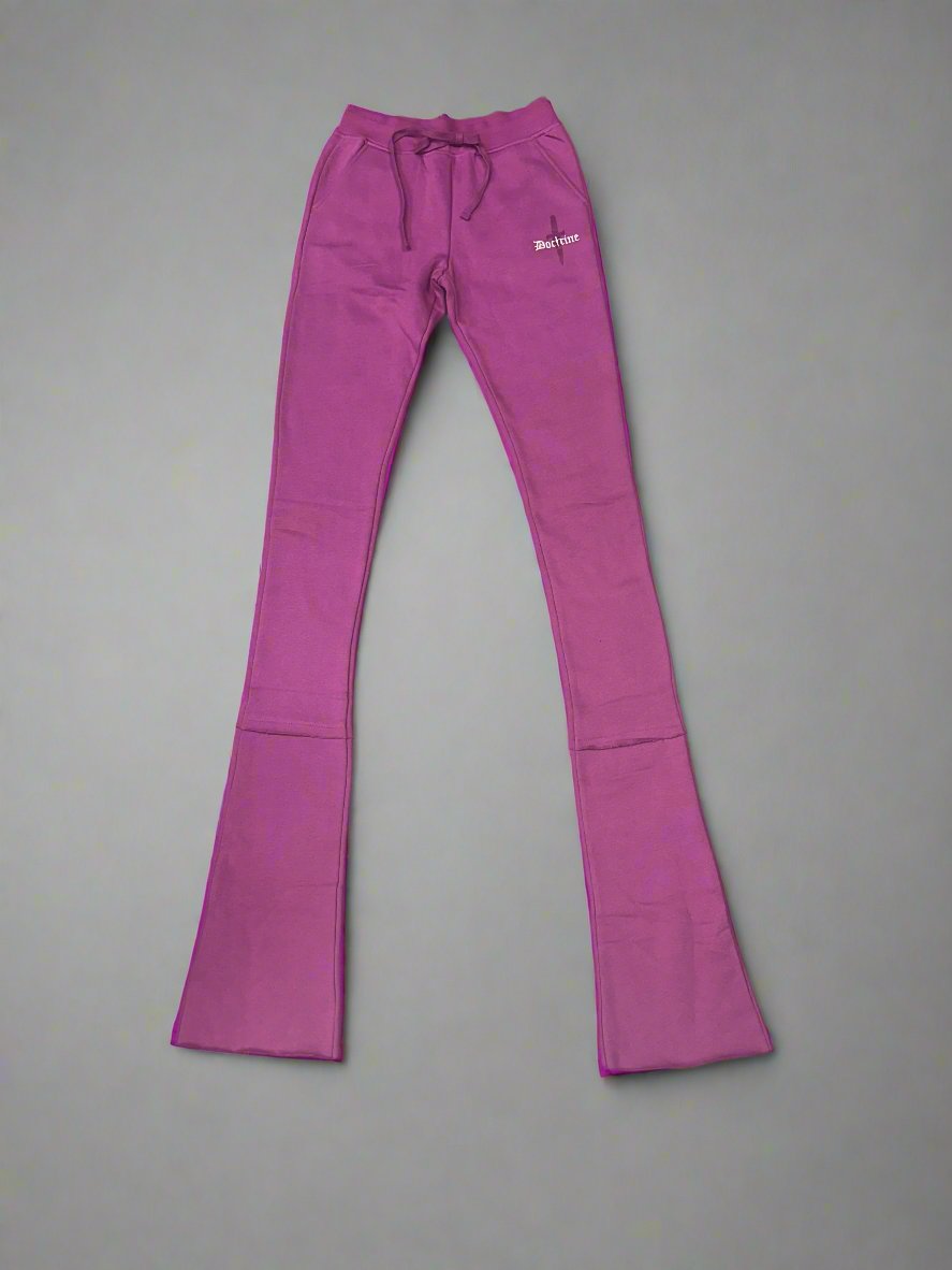 DB0024 Purple Super Stacked Jogger