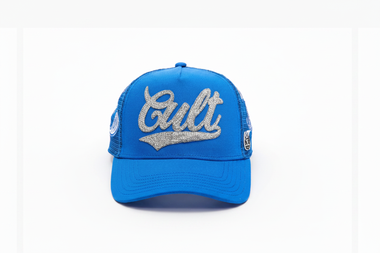 CULT SHIMUCHAN LOGO MESH TRUCKER HAT