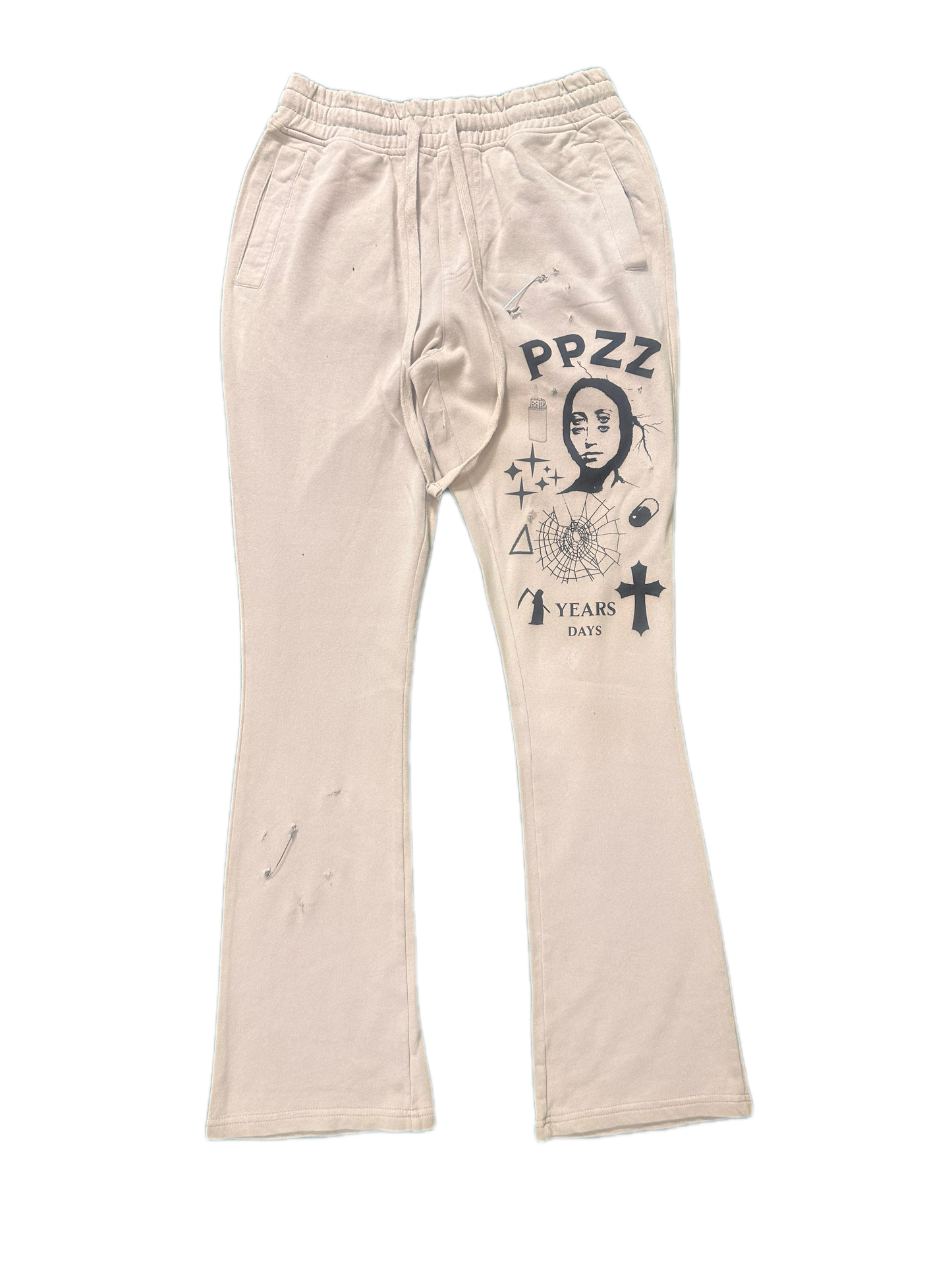PPZZ jogger flared with print