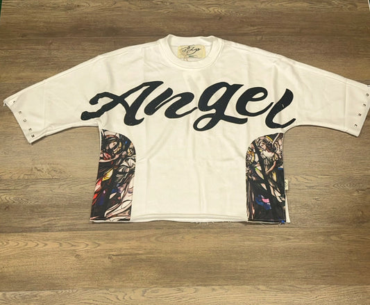 BKYS- White Angel Crop Top